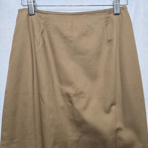 NWT Together Womens Vtg Preppy English Countryside Equestrian Slit Maxi Skirt 4 - Picture 2 of 12